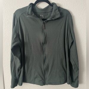 Vital Life Green Zip Up